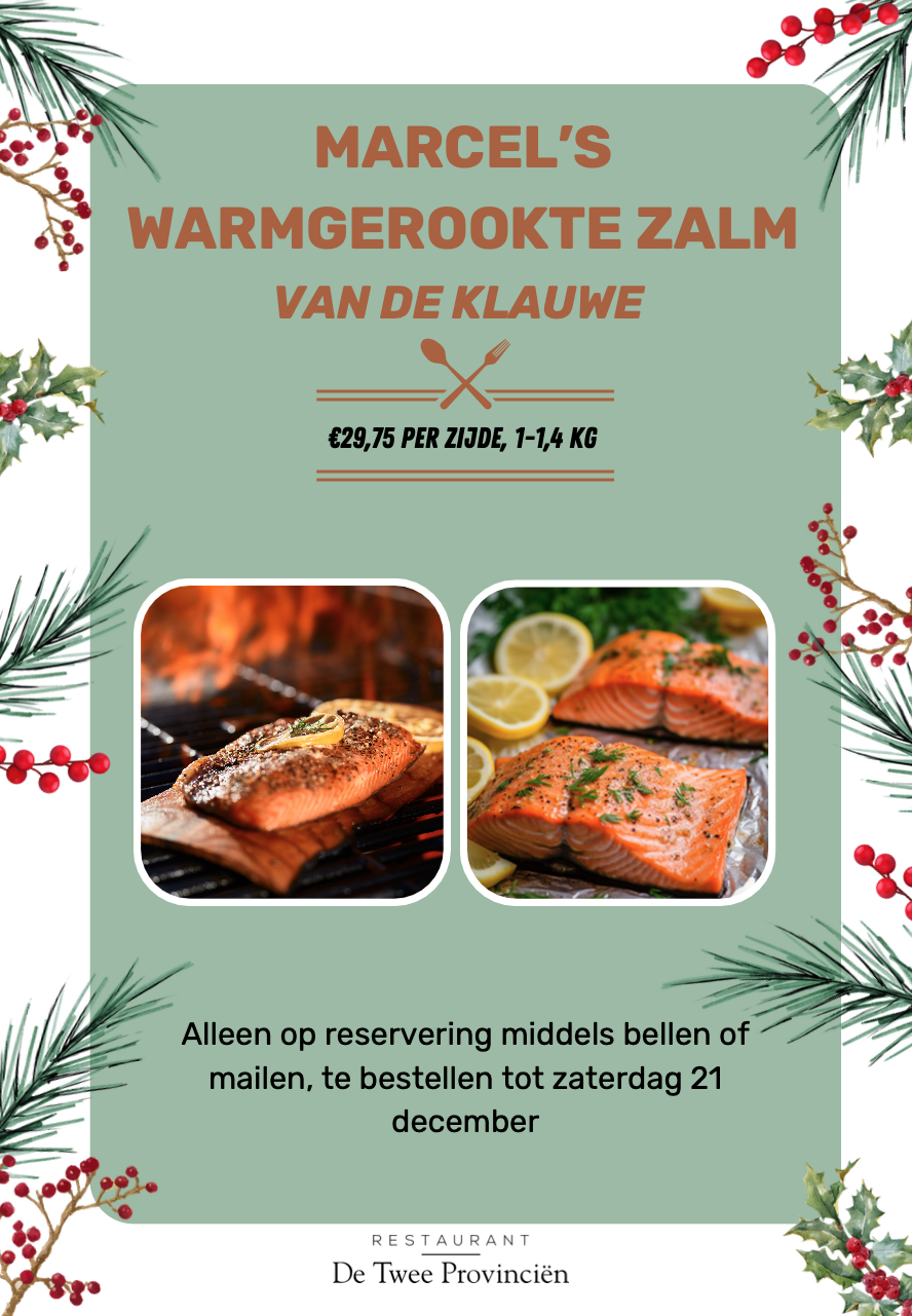 Zalm menu